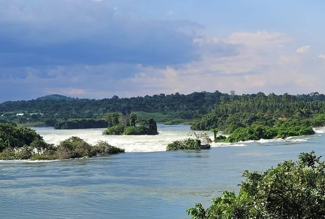 A view of falls at Murchison Falls National Park in Uganda